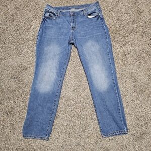 Old Navy Women's Straight Leg Blue Jeans